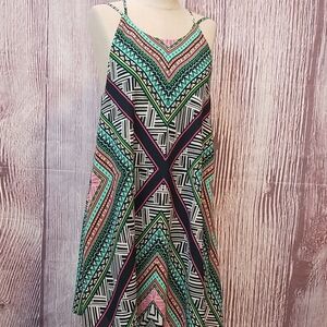 *LAST CHANCE ITEM!* Gianni Bini Geometric Sleeveless Shift Dress - Size Medium
